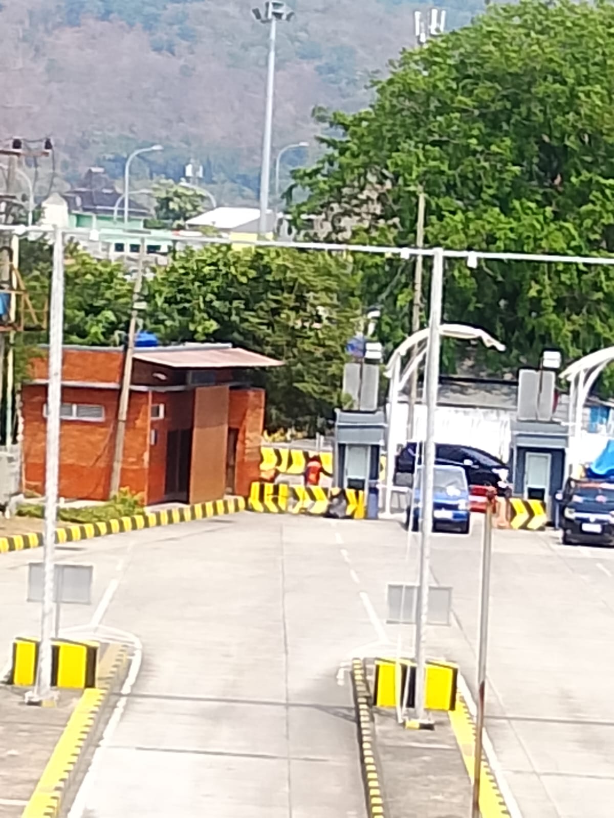 Lokasi pekerjaan di pelabuhan reguler 